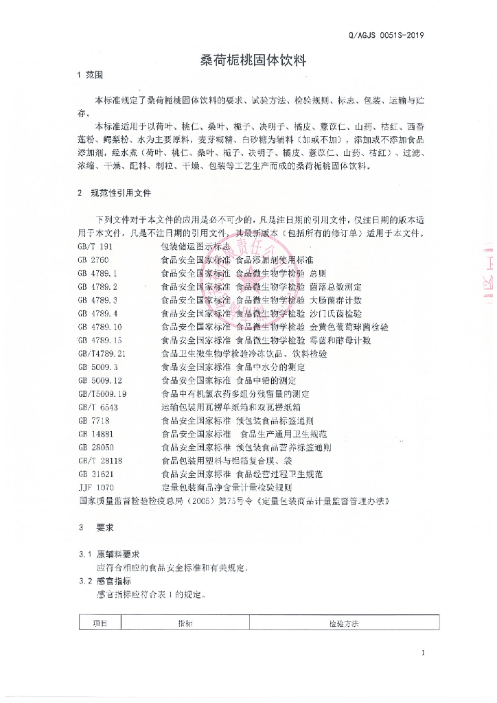 Q/AGJS 0051S-2019 标准预览