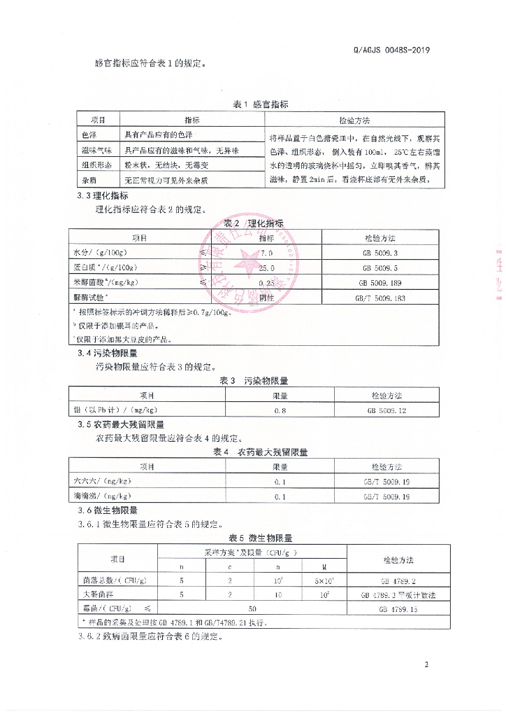 Q/AGJS 0048S-2019 标准预览
