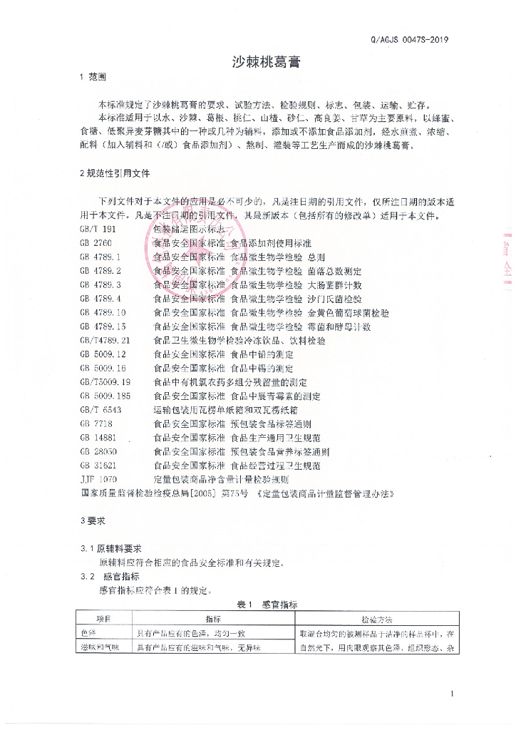Q/AGJS 0047S-2019 标准预览