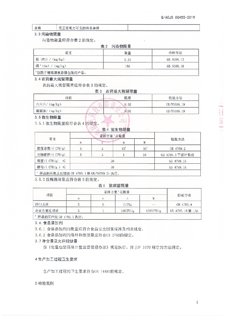 Q/AGJS 0045S-2019 标准预览
