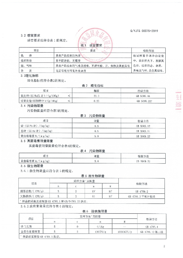 Q/YJTS 0007S-2019 标准预览