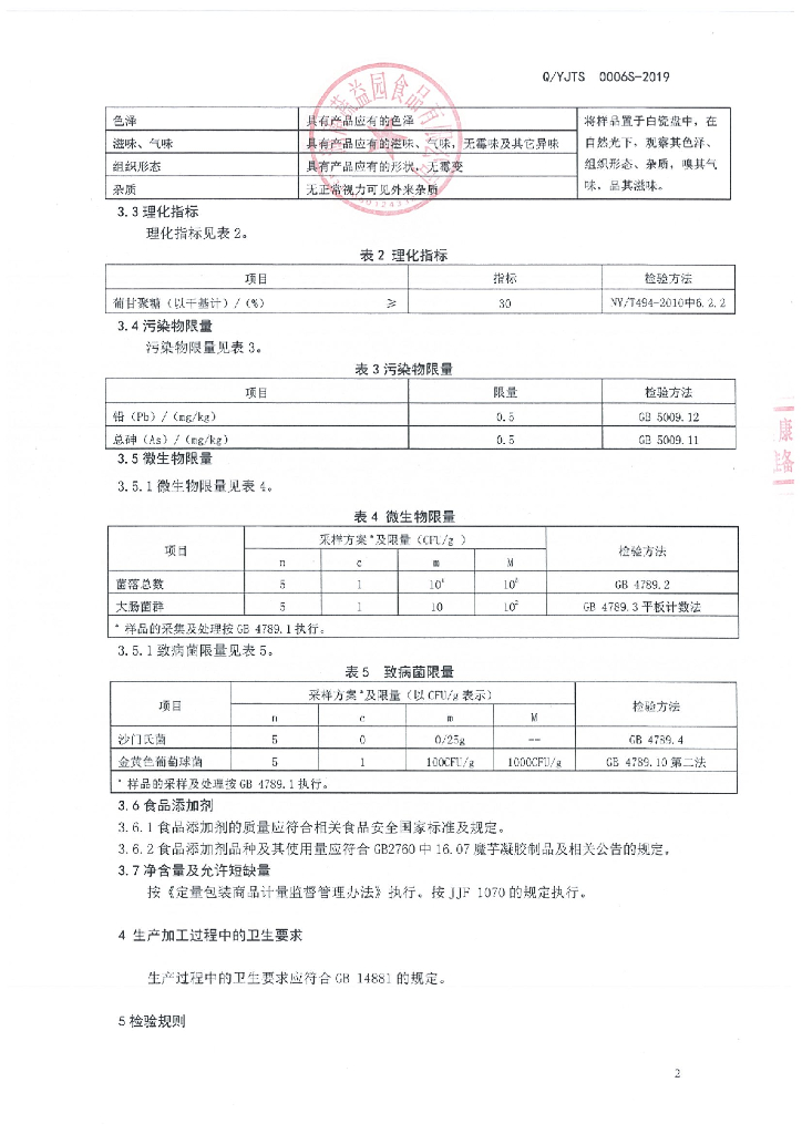 Q/YJTS 0006S-2019 标准预览