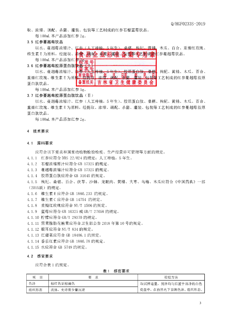 Q/HGF 0233S-2019 标准预览