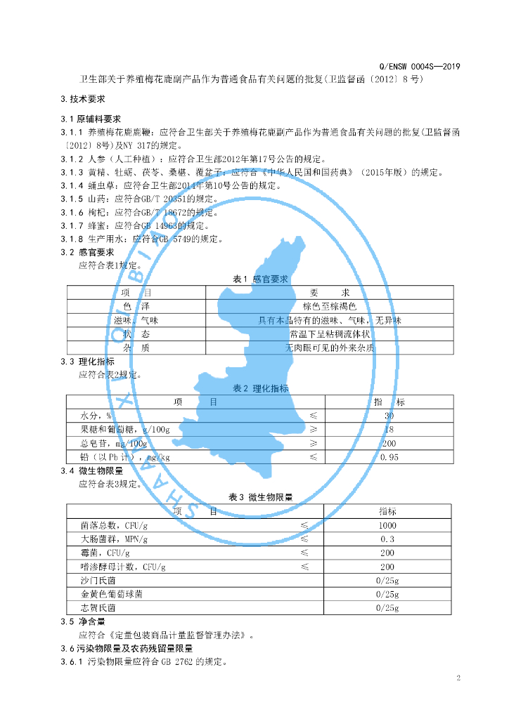 Q/ENSW 0004S-2019 标准预览