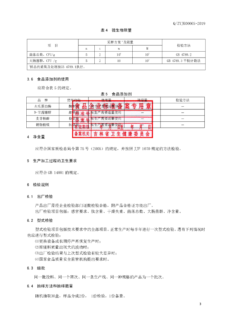 Q/ZYJK 0006S-2019 标准预览