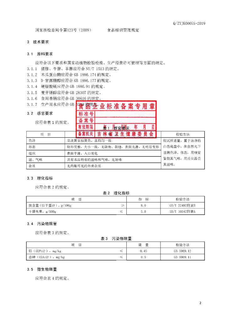 Q/ZYJK 0005S-2019 标准预览