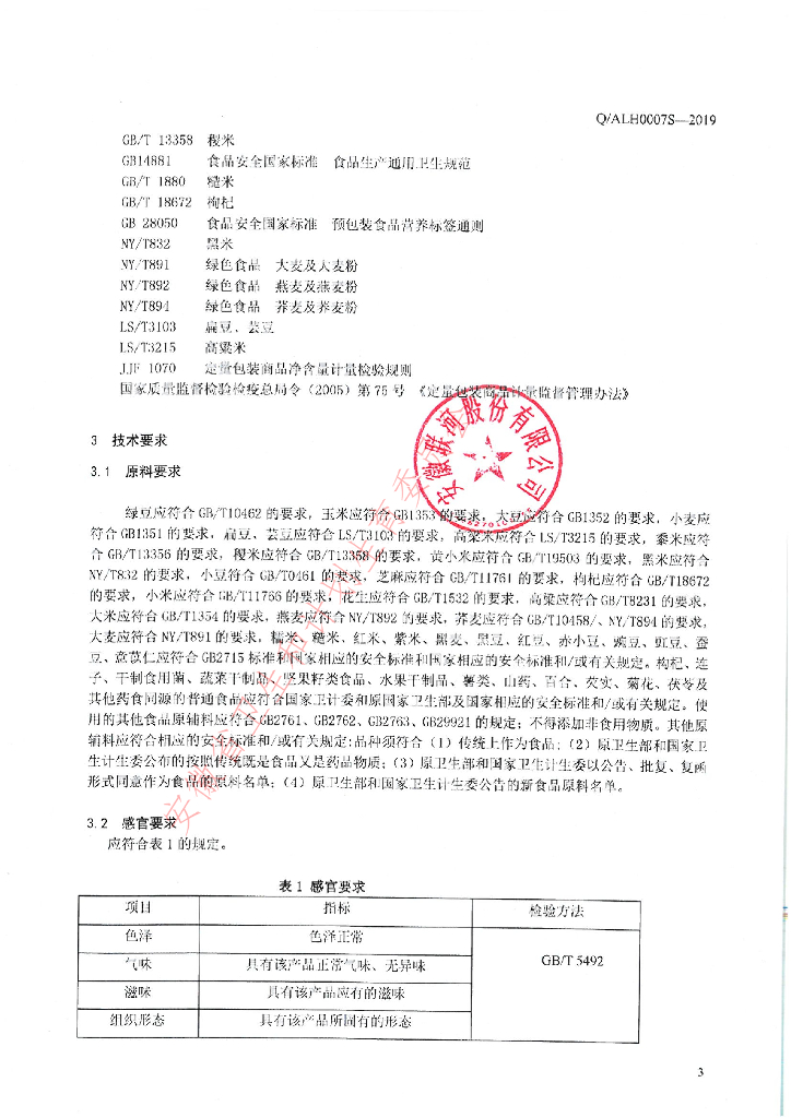 Q/ALH 0007S-2019 标准预览