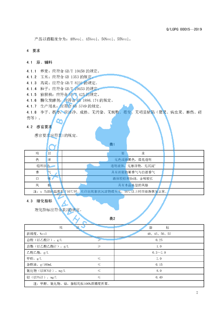 Q/LGPG 0001S-2019 标准预览