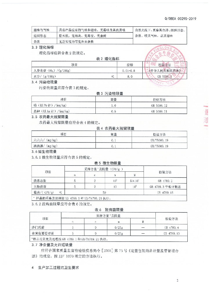 Q/OBEA 0029S-2019 标准预览