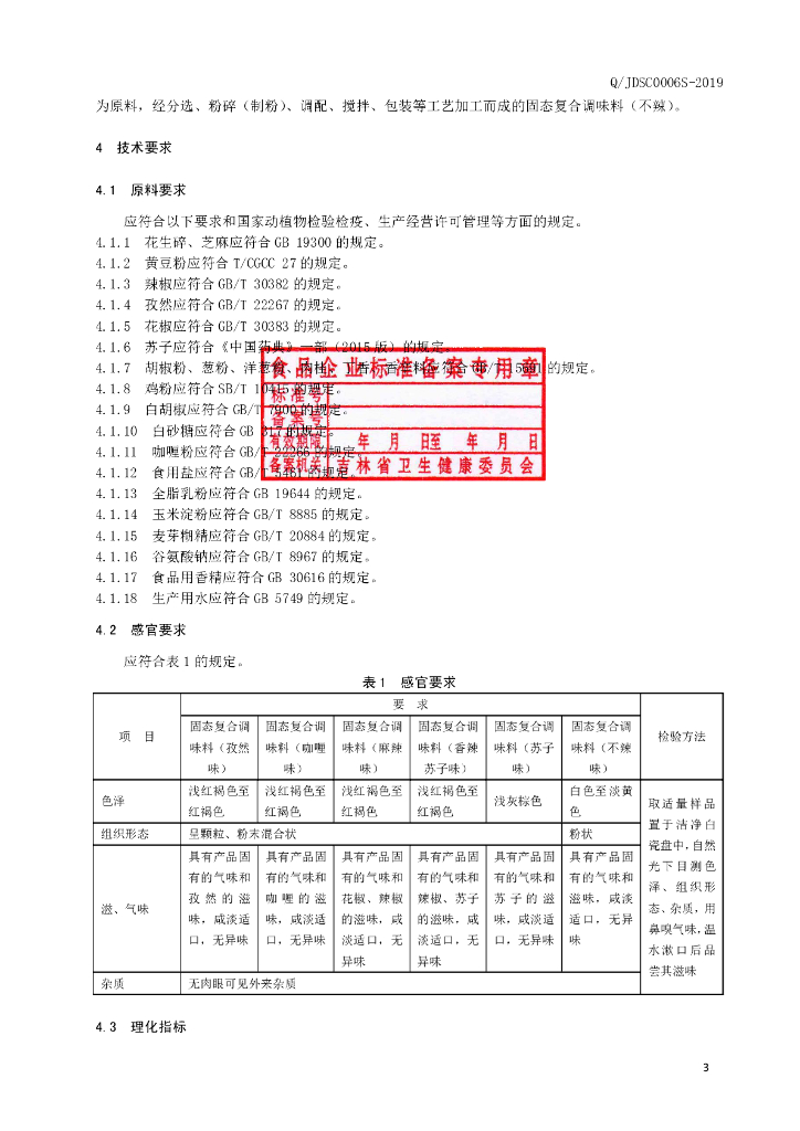 Q/JDSC 0006S-2019 标准预览