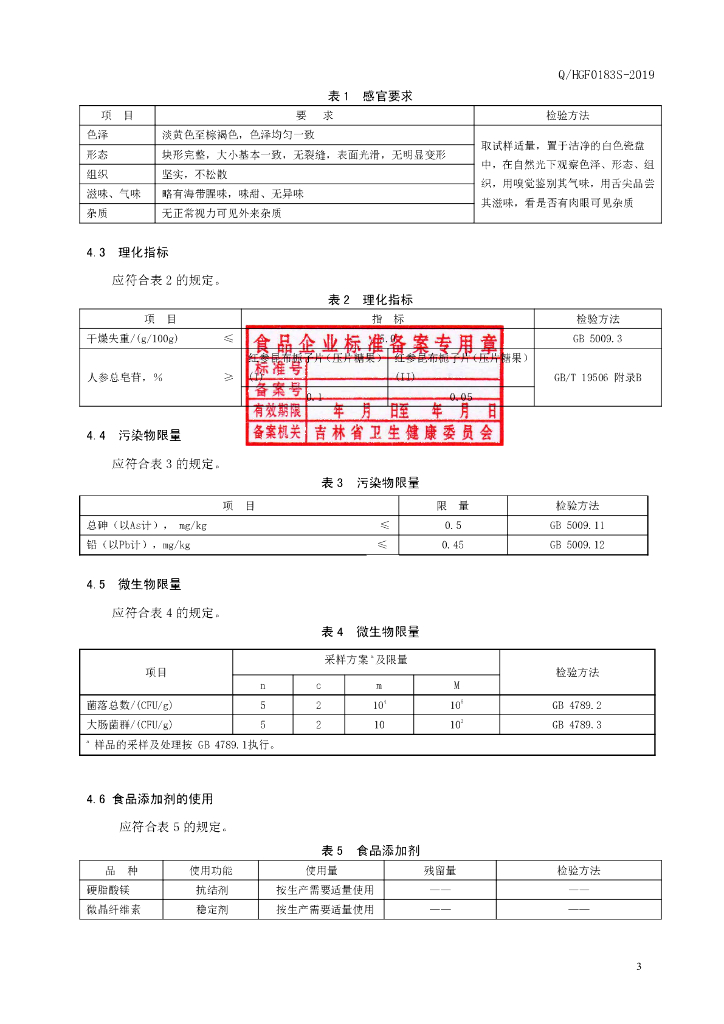 Q/HGF 0183S-2019 标准预览