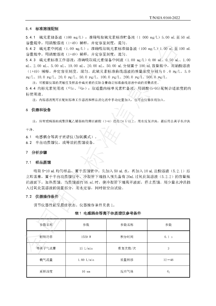 T/NAIA 0160-2022 标准预览