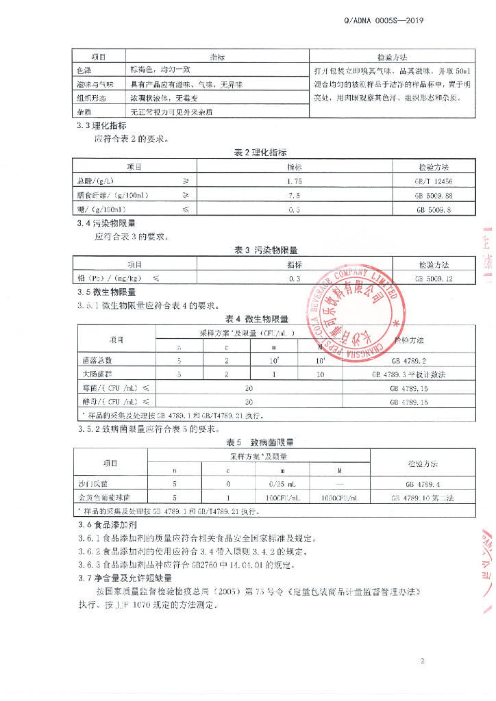 Q/ADNA 0005S-2019 标准预览