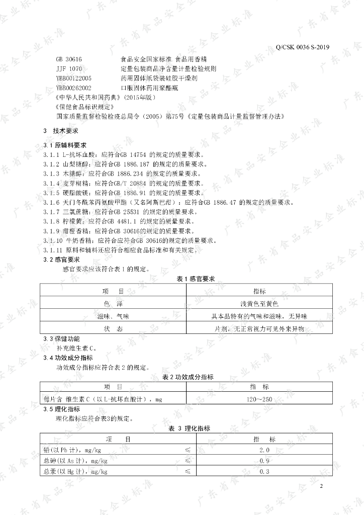 Q/CSK 0036S-2019 标准预览