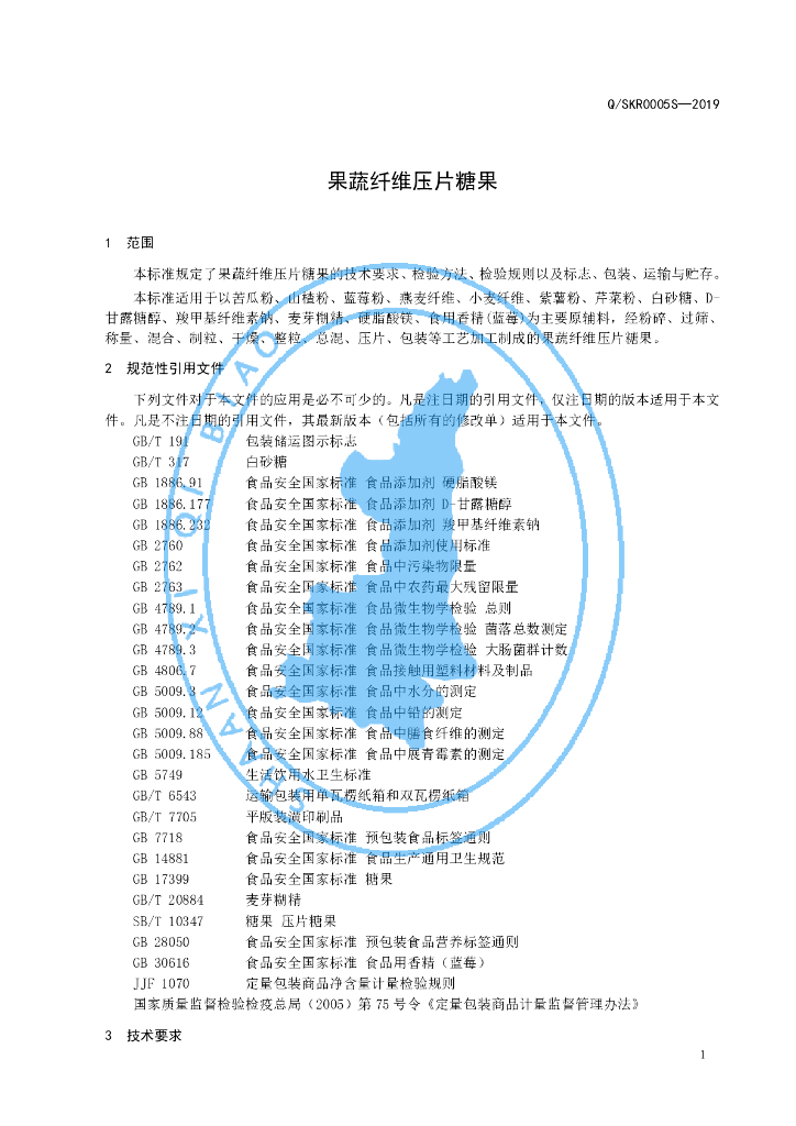 Q/SKR 0005S-2019 标准预览