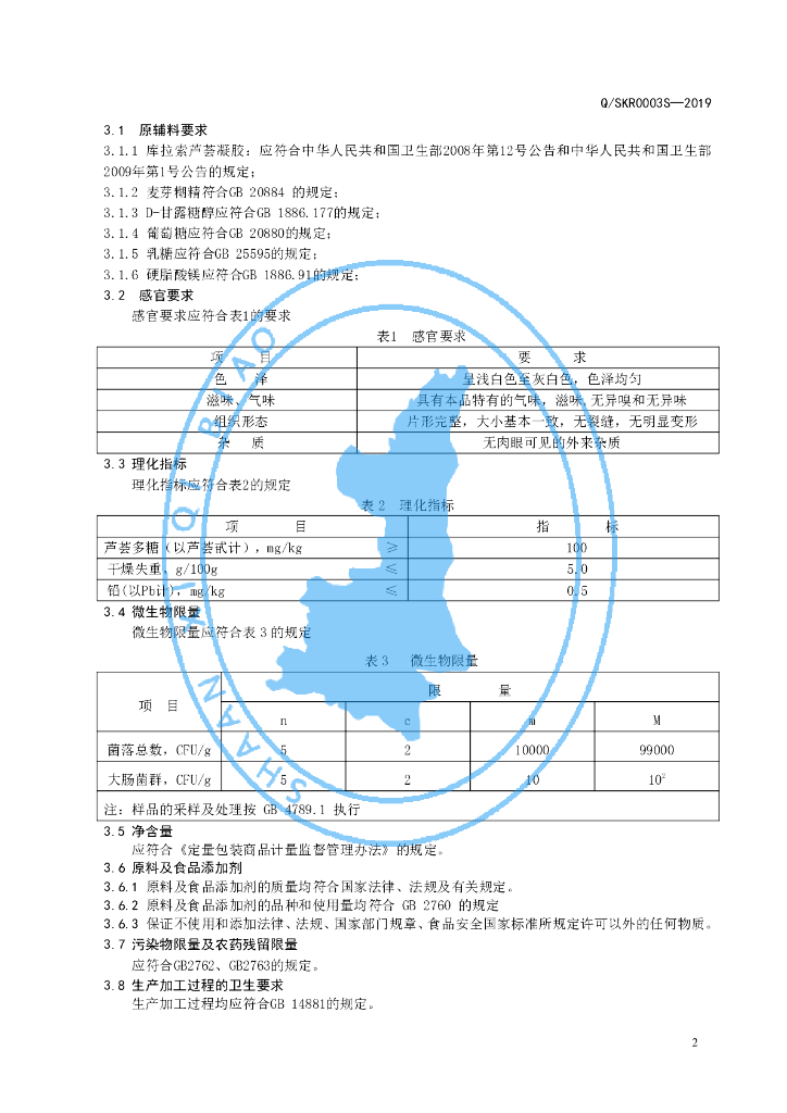 Q/SKR 0003S-2019 标准预览
