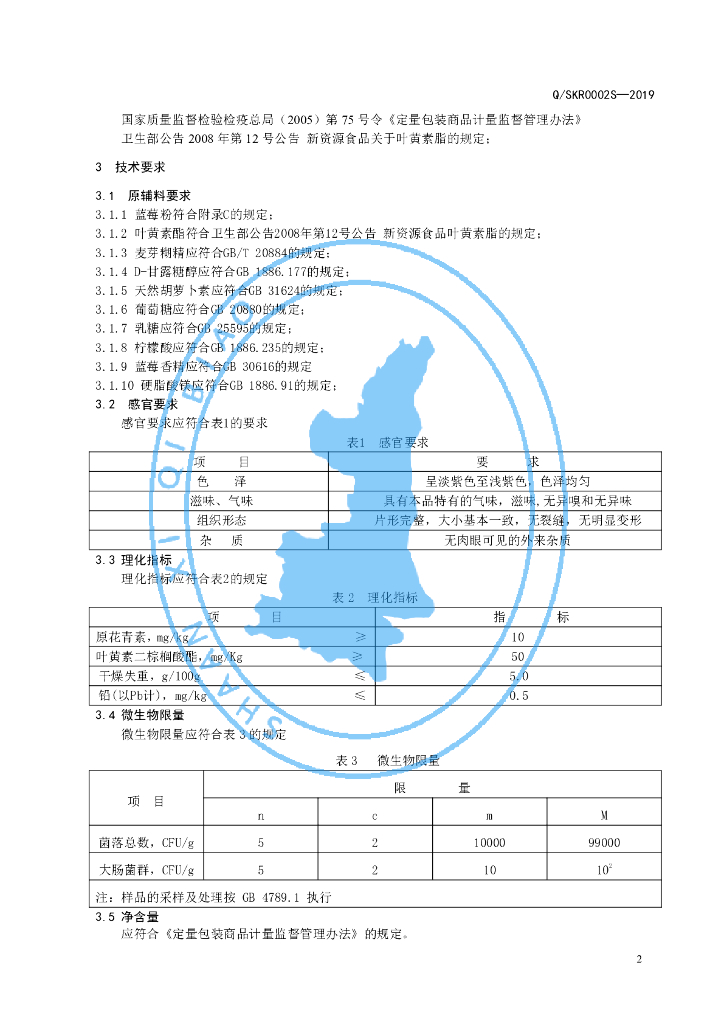 Q/SKR 0002S-2019 标准预览