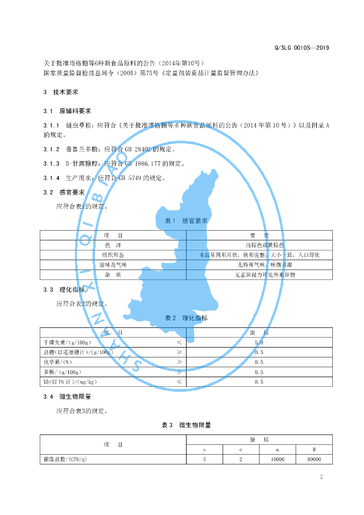 Q/SLG 0010S-2019 标准预览