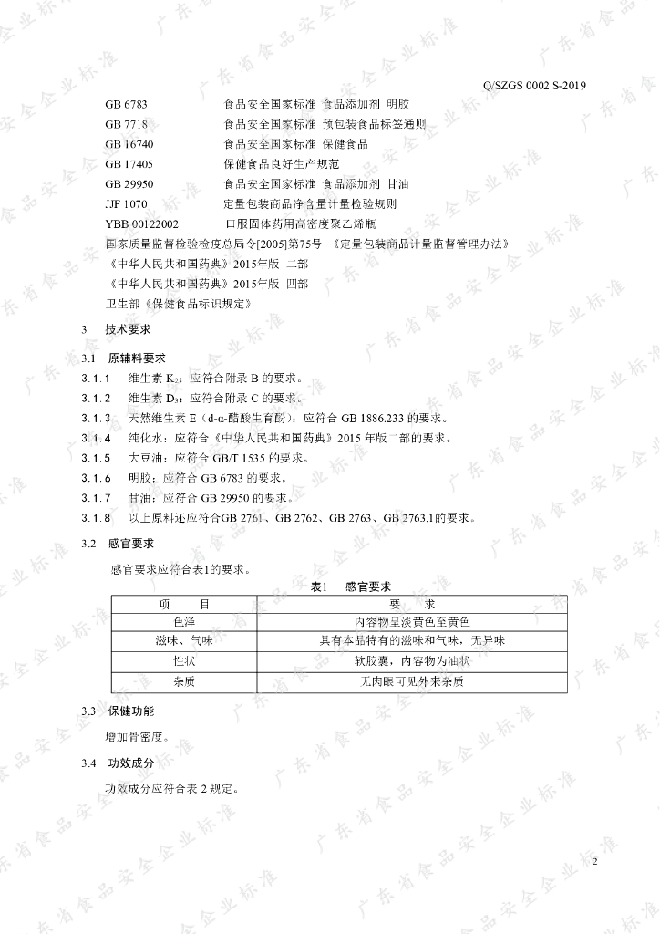 Q/SZGS 0002S-2019 标准预览