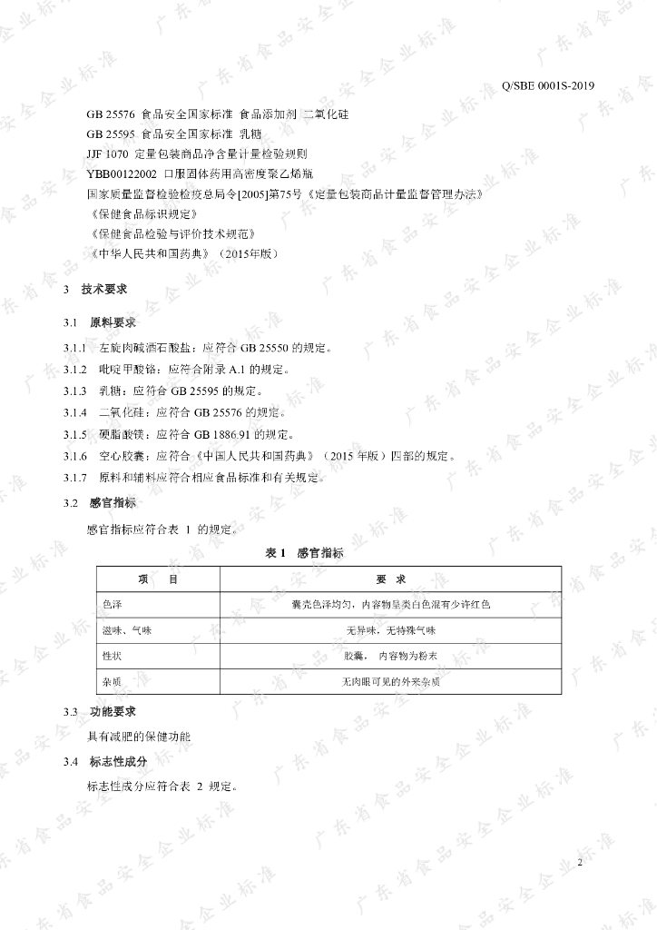Q/SBE 0001S-2019 标准预览