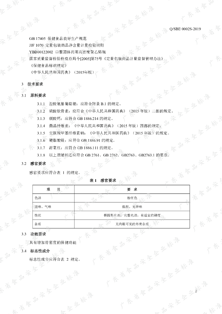 Q/SBE 0002S-2019 标准预览