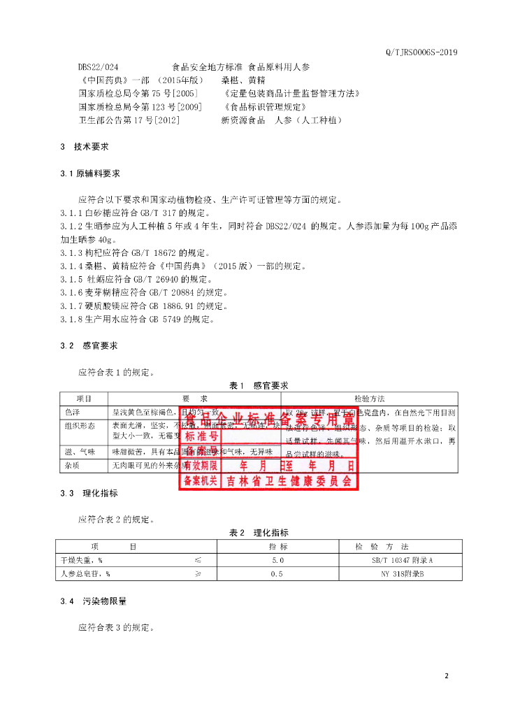 Q/TJRS 0006S-2019 标准预览