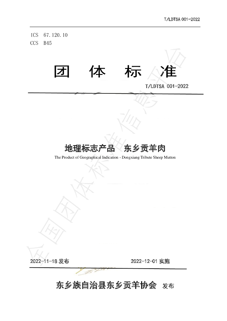 T/LDTSA 001-2022 标准预览