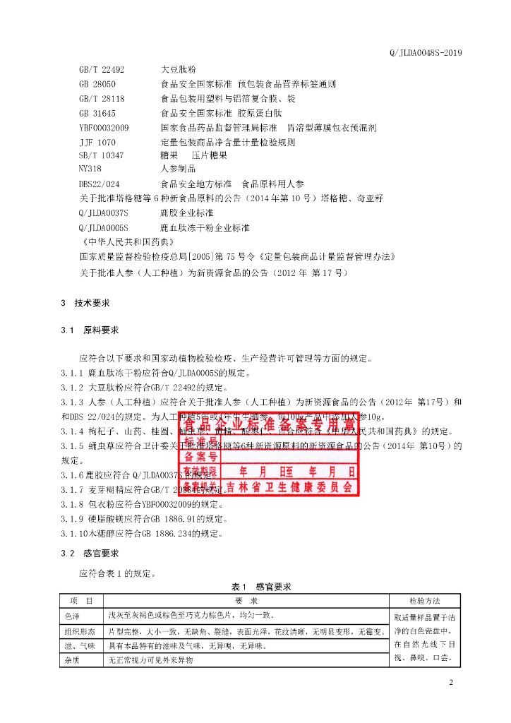 Q/JLDA 0048S-2019 标准预览