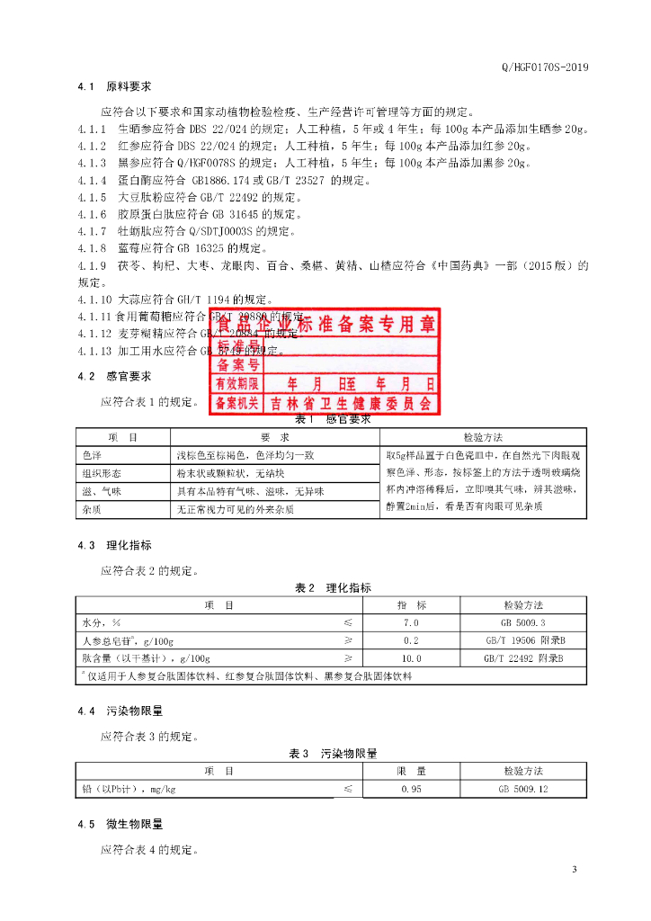 Q/HGF 0170S-2019 标准预览