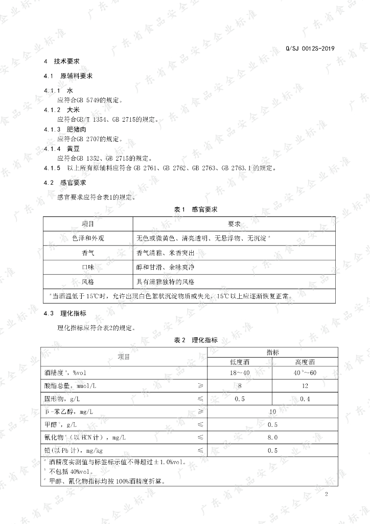 Q/SJ 0012S-2019 标准预览