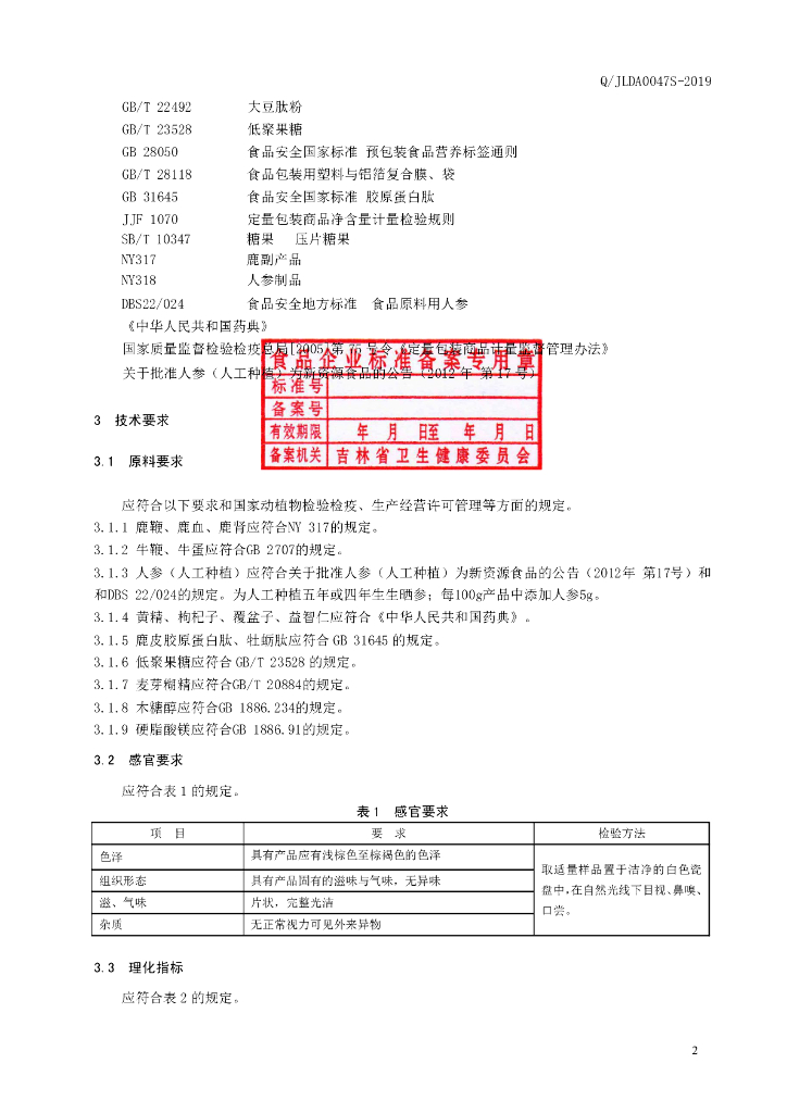 Q/JLDA 0047S-2019 标准预览