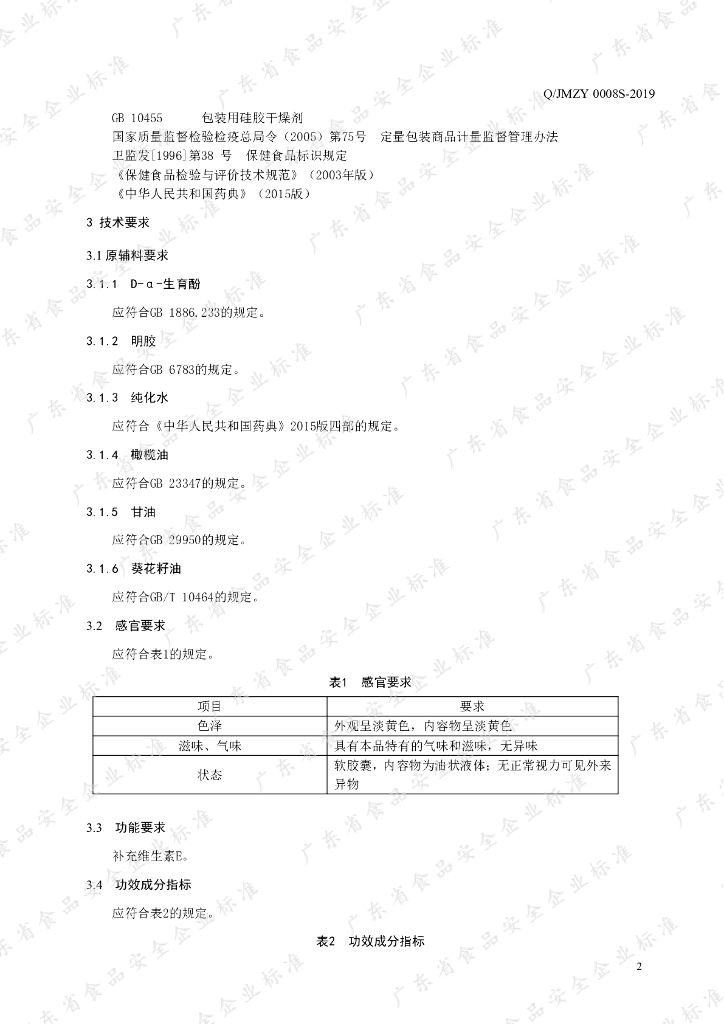 Q/JMZY 0008S-2019 标准预览