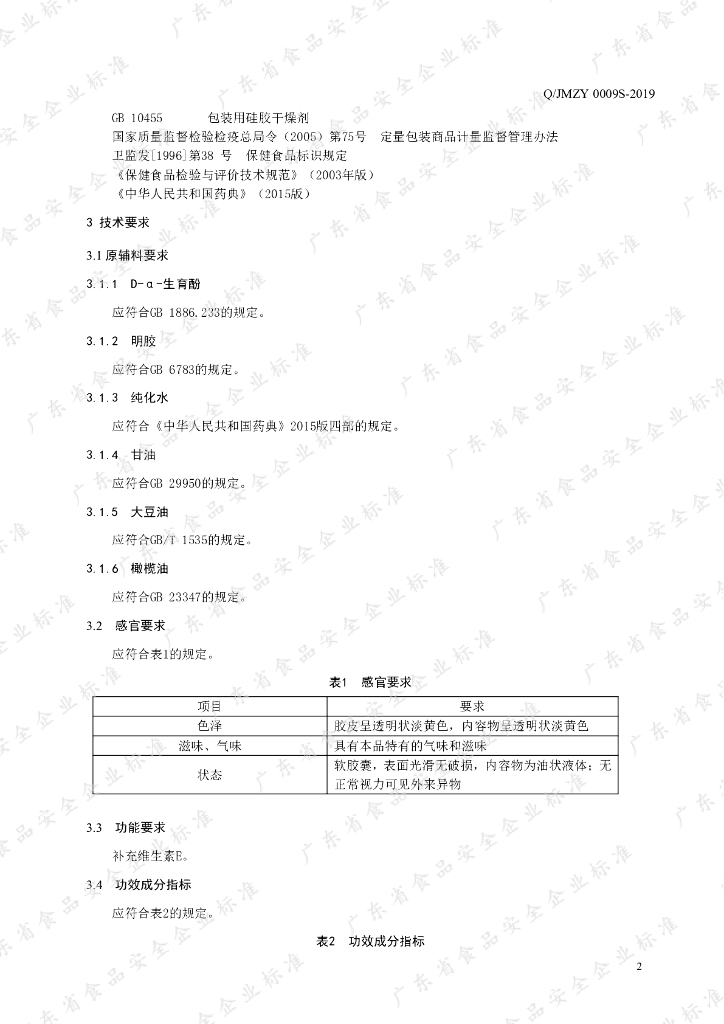 Q/JMZY 0009S-2019 标准预览