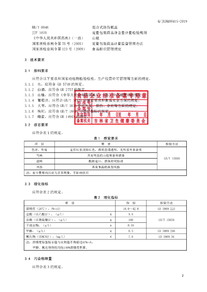 Q/JLDQ 0041S-2019 标准预览