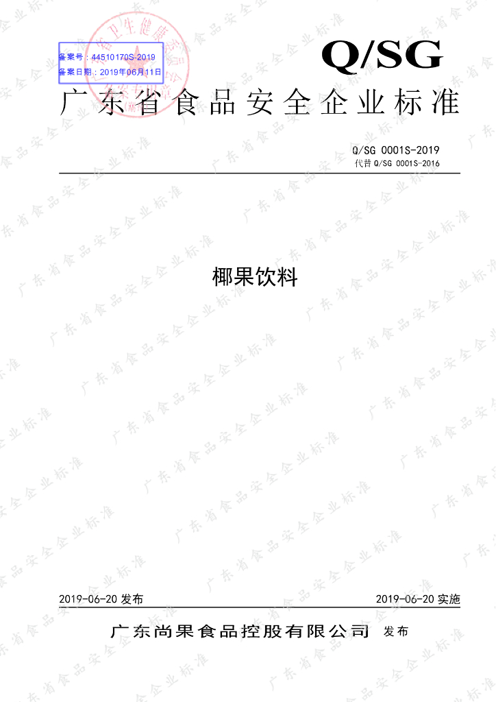 Q/SG 0001S-2019 标准预览