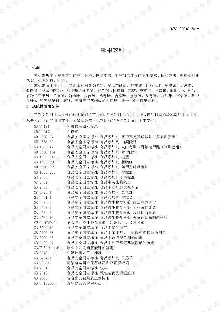 Q/SG 0001S-2019 标准预览