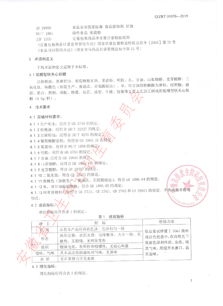 Q/ZRT 0105S-2019 标准预览