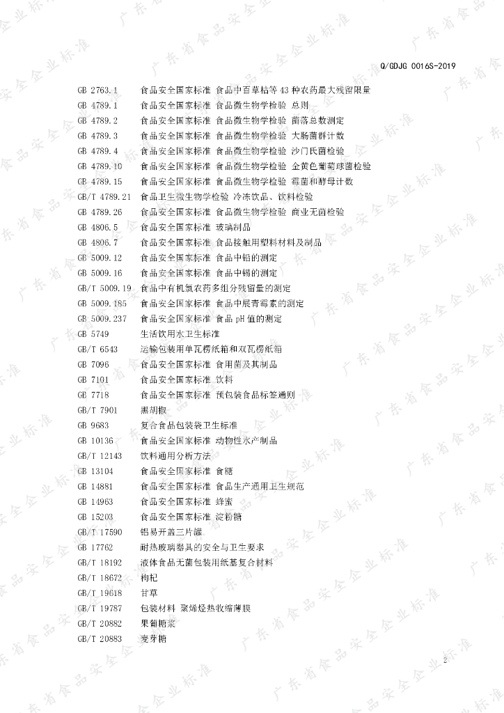Q/GDJG 0016S-2019 标准预览