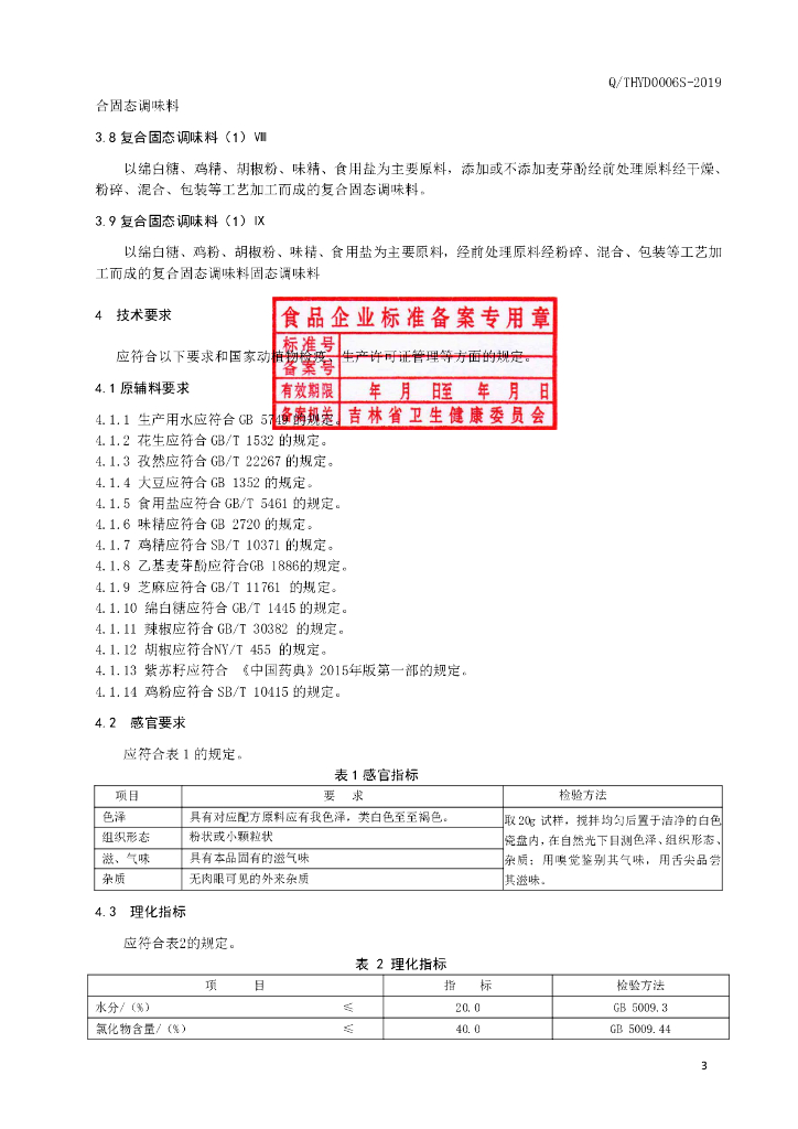 Q/THYD 0006S-2019 标准预览