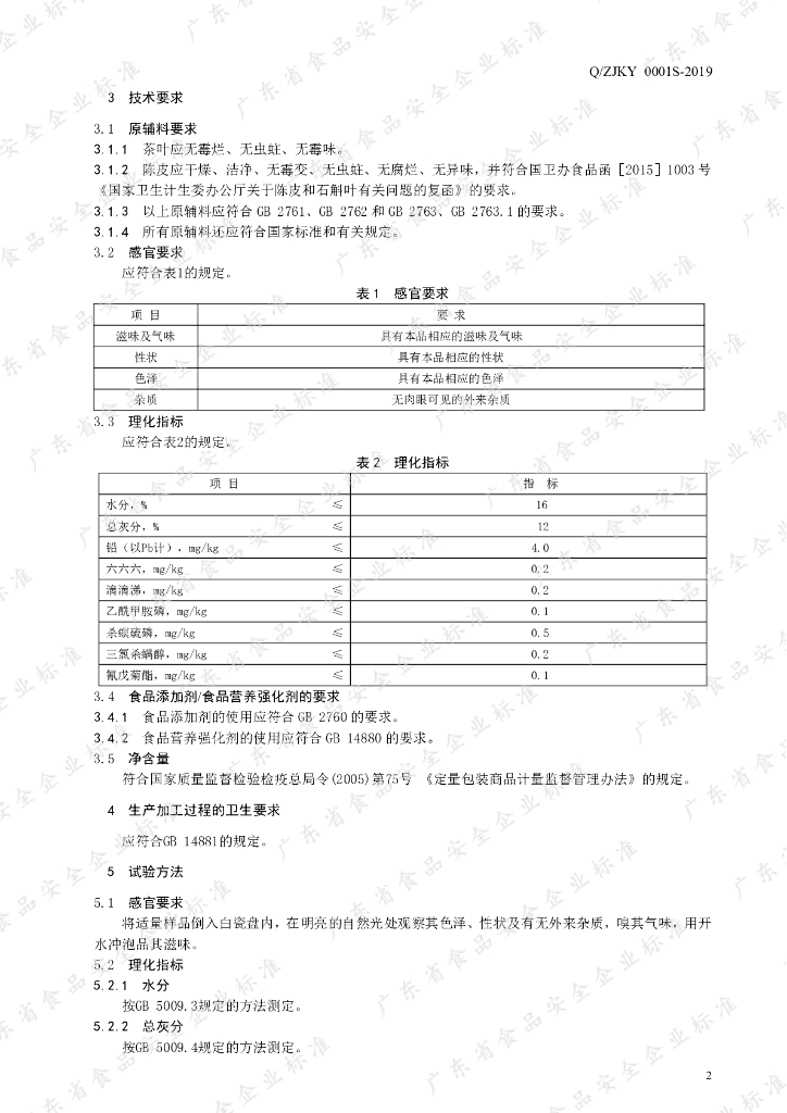 Q/ZJKY 0001S-2019 标准预览