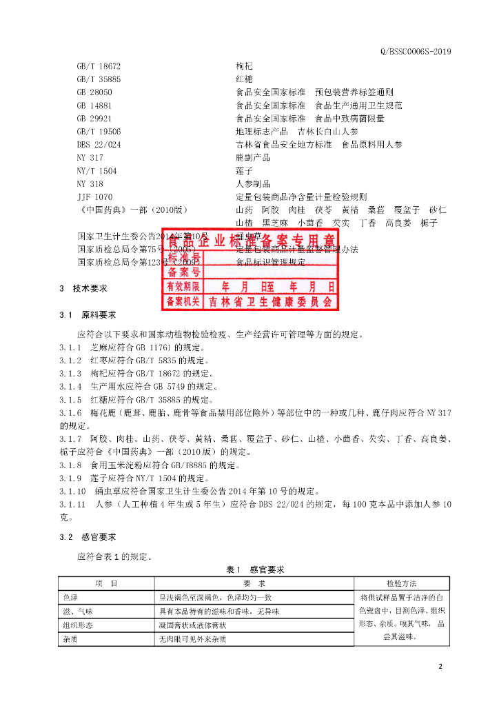 Q/BSSC 0006S-2019 标准预览
