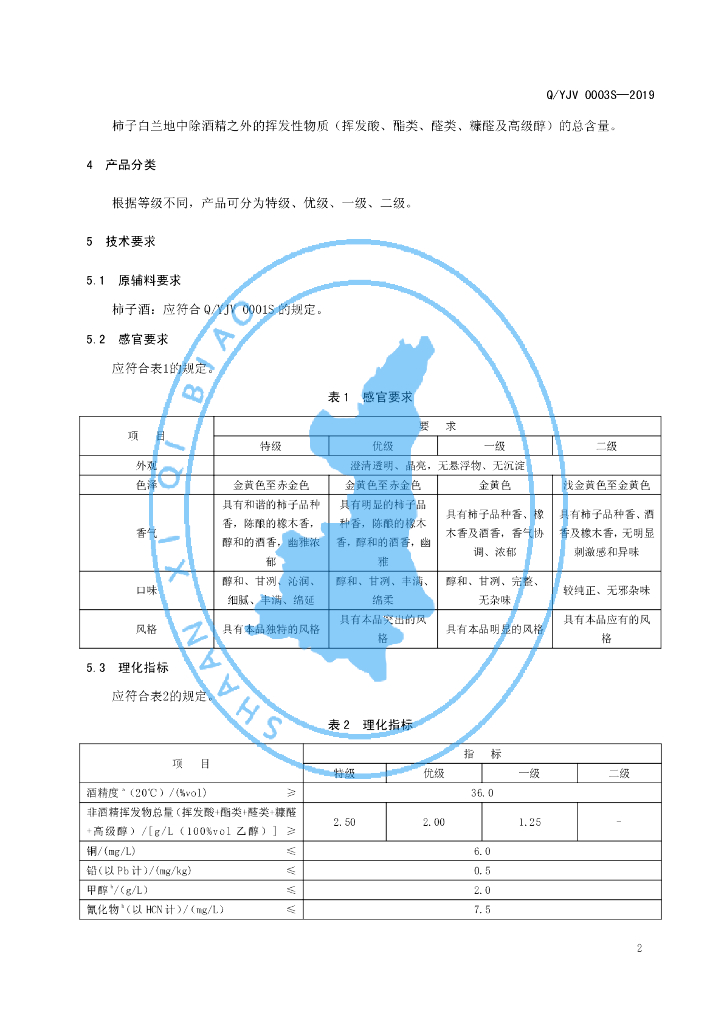 Q/YJV 0003S-2019 标准预览