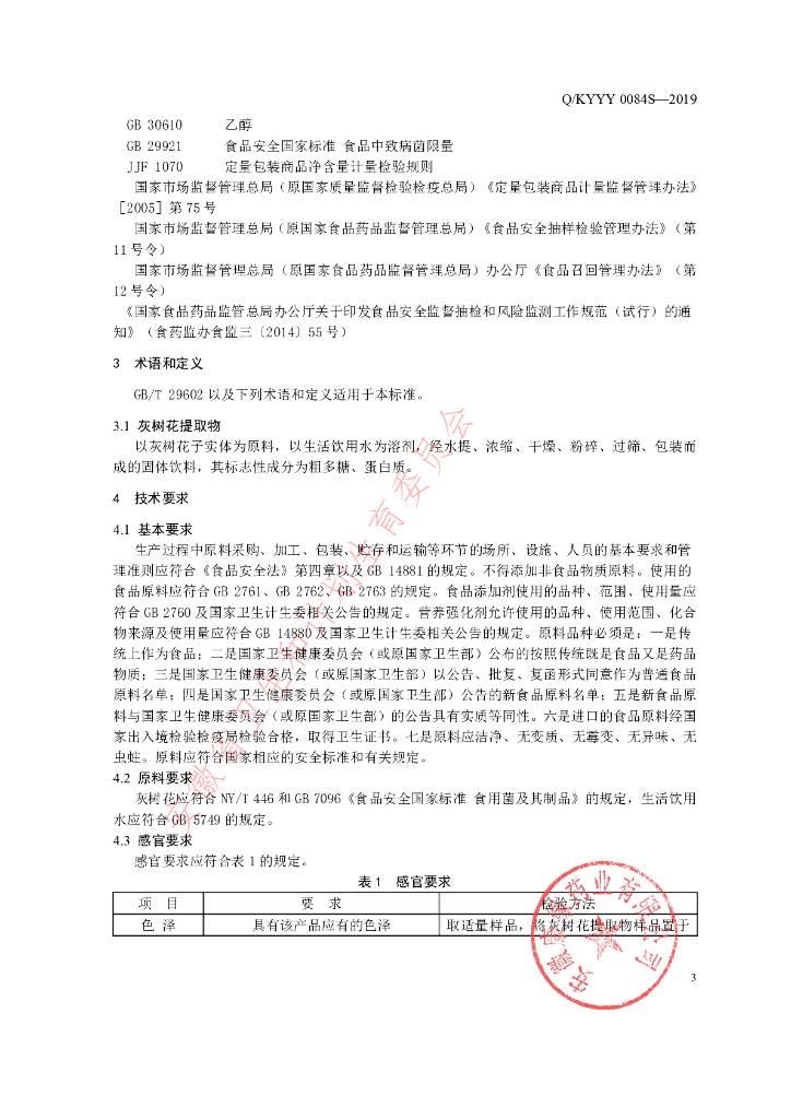 Q/KYYY 0084S-2019 标准预览