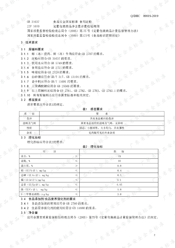 Q/DHC 0001S-2019 标准预览