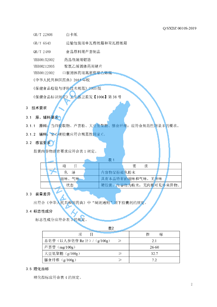 Q/SXDZ 0010S-2019 标准预览