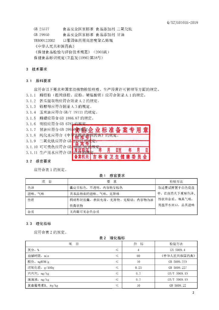 Q/XZJG 0103S-2019 标准预览
