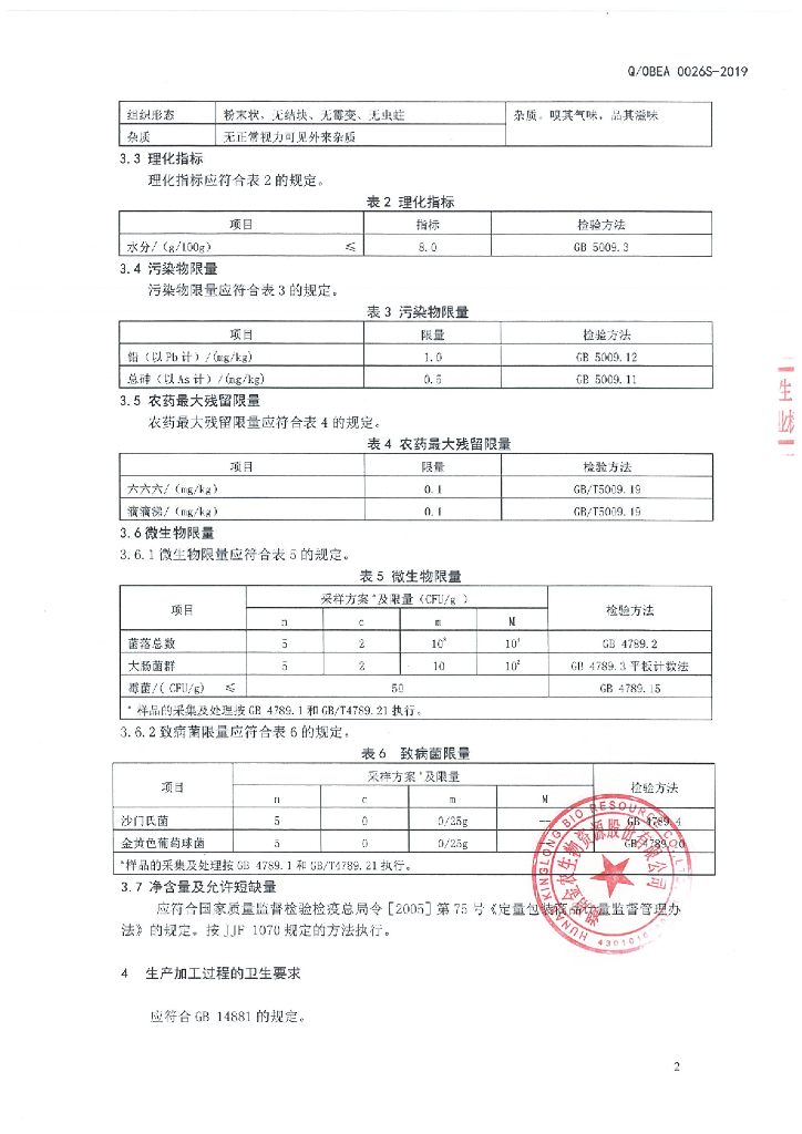 Q/OBEA 0026S-2019 标准预览