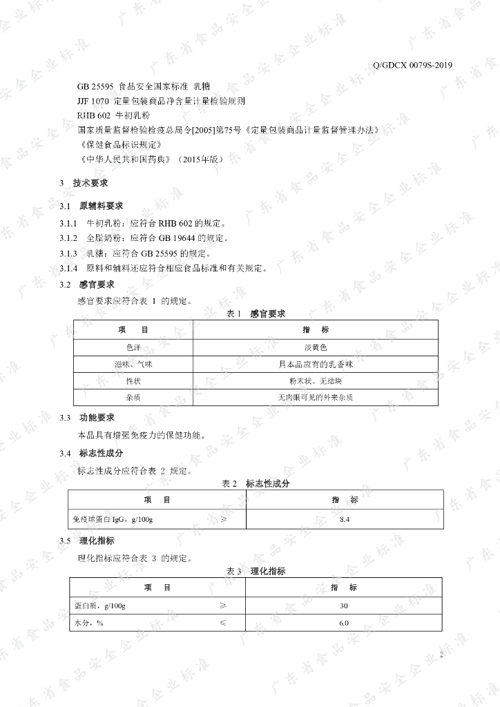 Q/GDCX 0079S-2019 标准预览