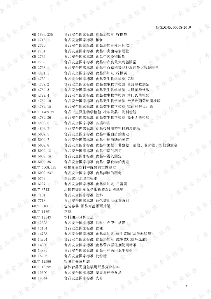 Q/GDJNK 0006S-2019 标准预览