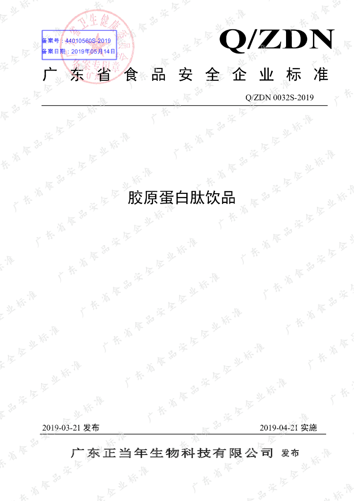 Q/ZDN 0032S-2019 标准预览